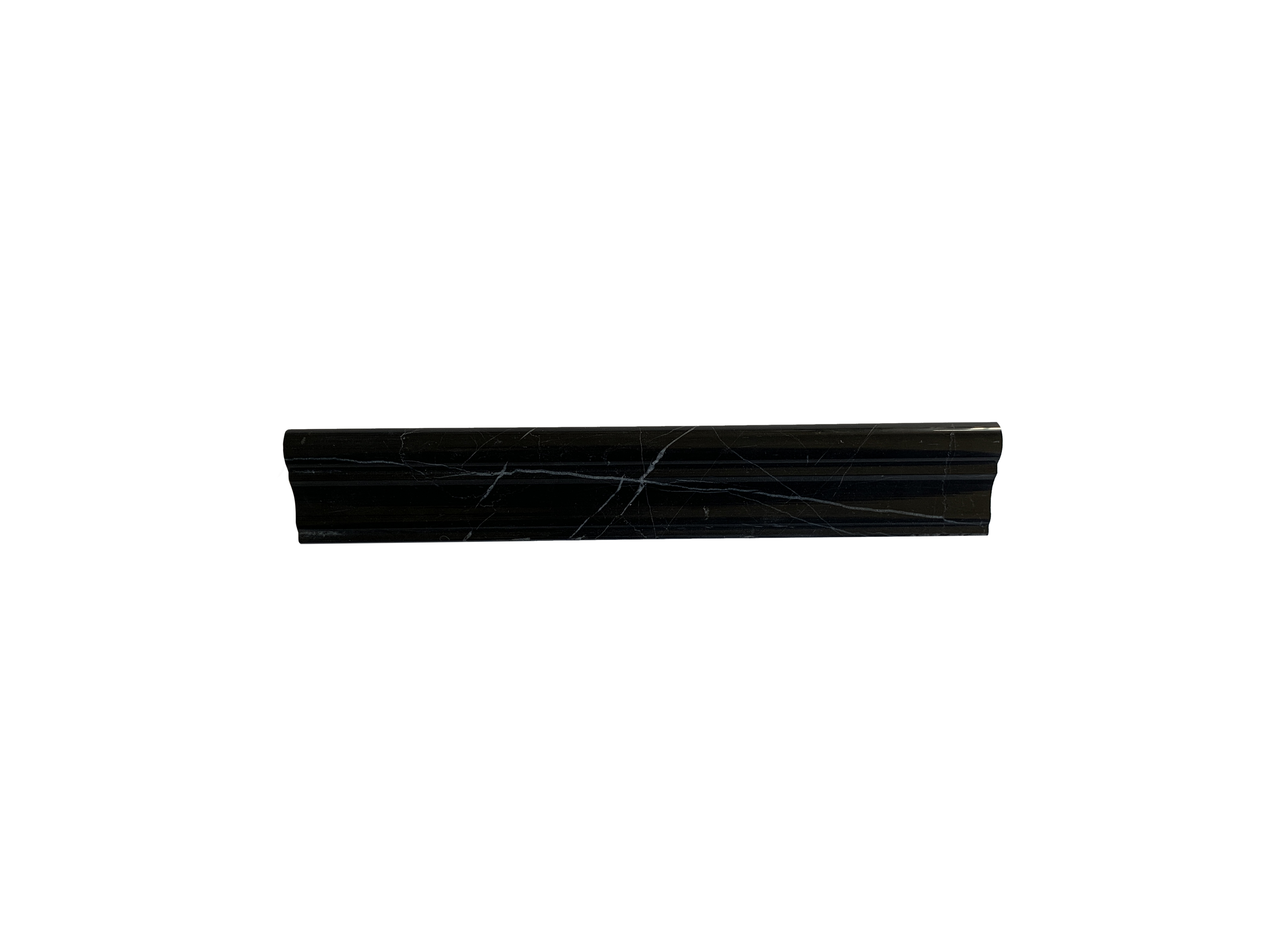NERO MARQUINA MARBLE LINER POLISHED CROWN MOLDING